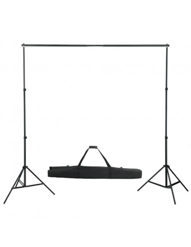 Kit per Studio Fotografico con Set Luci, Fondale e Riflettore
