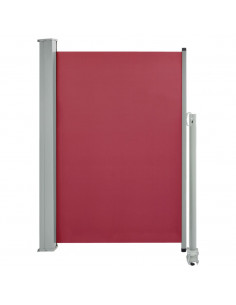 Tenda Laterale Retrattile per Patio 120x300 cm Rossa 2