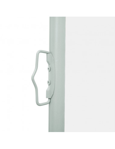 Tenda Laterale Retrattile per Patio 120x500 cm Crema