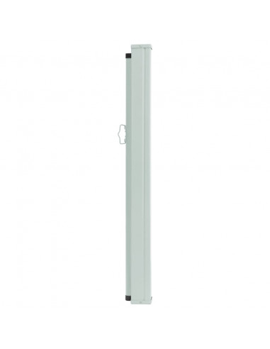 Tenda Laterale Retrattile per Patio 120x500 cm Grigia