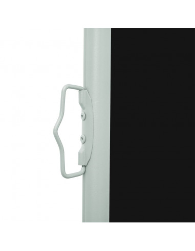 Tenda Laterale Retrattile per Patio 120x500 cm Nero
