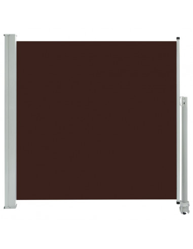 Tenda Laterale Retrattile per Patio 160x300 cm Marrone