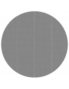 Telo Sotto Piscina Grigio Chiaro Ø500 cm Geotessile Poliestere 2