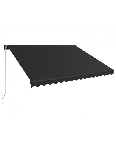 Tenda da Sole Retrattile Manuale 450x300 cm Antracite