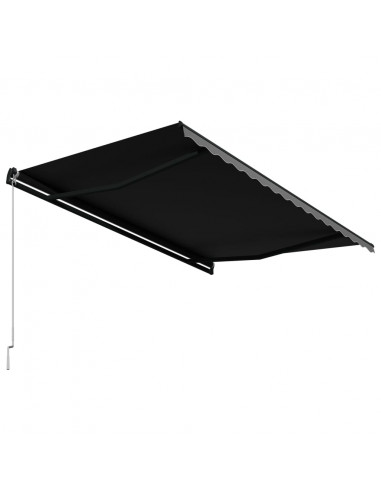 Tenda da Sole Retrattile Manuale 450x300 cm Antracite