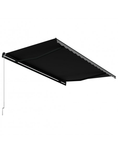 Tenda da Sole Retrattile Manuale 450x300 cm Antracite