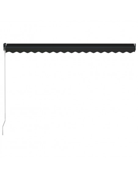Tenda da Sole Retrattile Manuale 450x300 cm Antracite