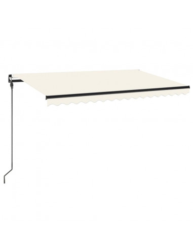 Tenda da Sole Retrattile Manuale 450x300 cm Crema
