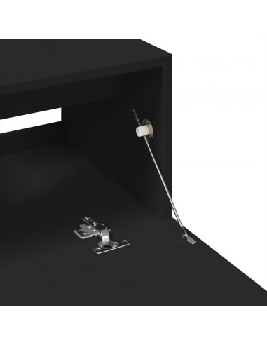 Mobile Lavabo Nero 59x37x59 cm in Truciolare