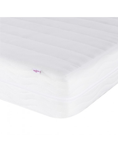 Divano Letto con Materasso Blu 90x200 cm in Velluto