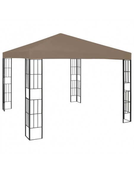 Gazebo 3x3 m Grigio Talpa