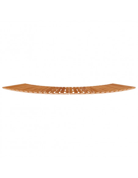 Passaggi per Vasca Idromassaggio 2 pz Legno Massello di Acacia