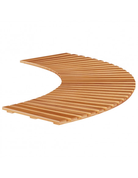Passaggi per Vasca Idromassaggio 2 pz Legno Massello di Acacia