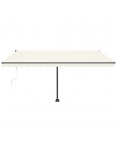 Tenda da Sole Automatica Autoportante 400x300 cm Crema 2