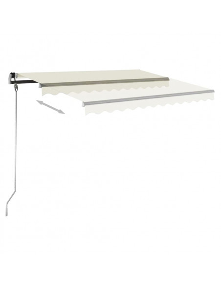 Tenda da Sole Automatica Autoportante 400x300 cm Crema