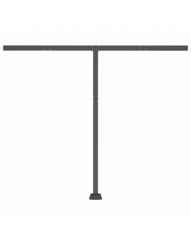 Tenda Automatica con Sensore Vento LED 300x250 cm Gialla Bianca