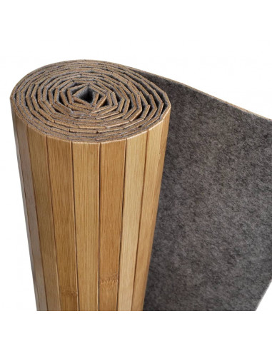 Pannello Divisore per la Stanza in Bambù Naturale 250x165 cm