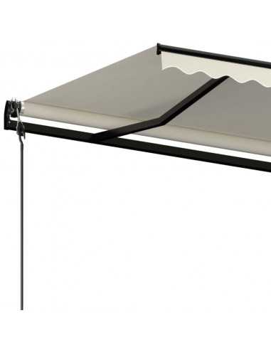 Tenda da Sole Retrattile Automatica 400x350 cm Crema