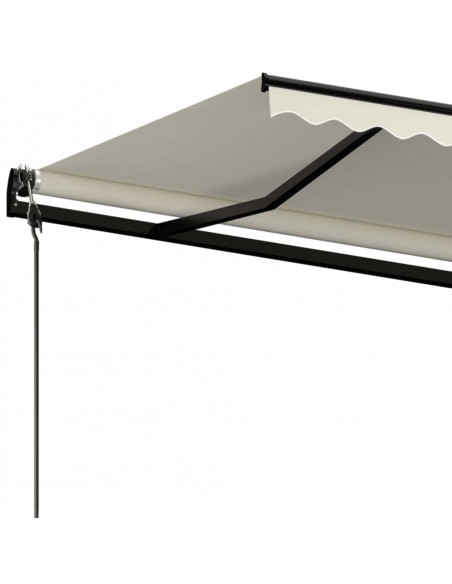Tenda da Sole Retrattile Automatica 400x350 cm Crema