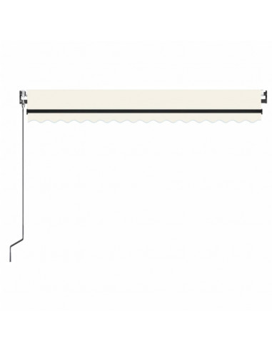 Tenda da Sole Retrattile Automatica 450x350 cm Crema