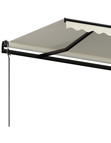 Tenda da Sole Retrattile Automatica 450x350 cm Crema