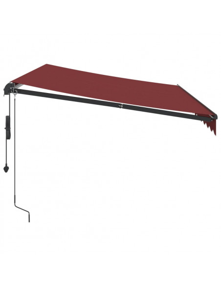 Tenda da Sole Retrattile Automatica Bordò 350x250 cm