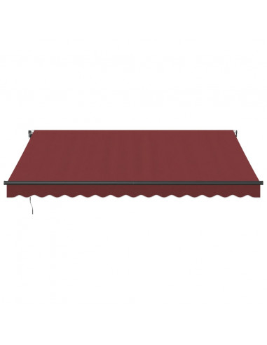 Tenda da Sole Retrattile Automatica Bordò 400x350 cm