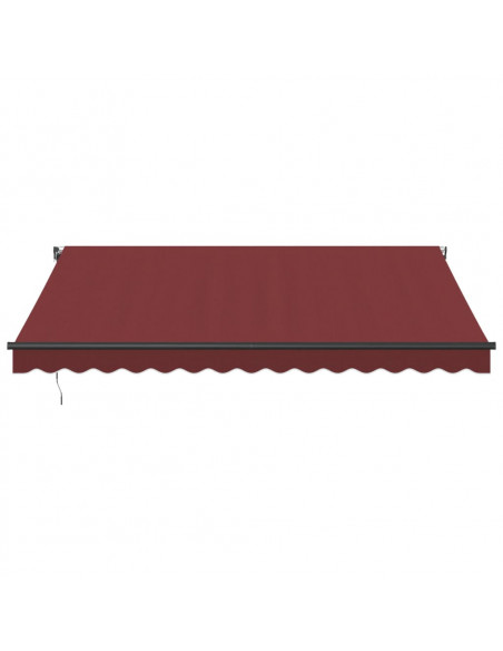 Tenda da Sole Retrattile Automatica Bordò 400x350 cm