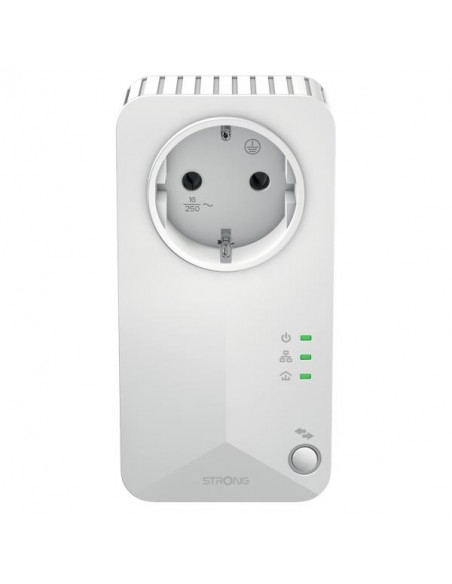 Strong Powerline Wi-Fi 600 Kit 600 Mbit/s Collegamento ethernet LAN Bianco