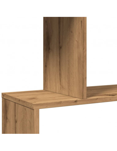 Libreria 5 Ripiani Rovere Artigianale 70x24x161 cm Truciolato