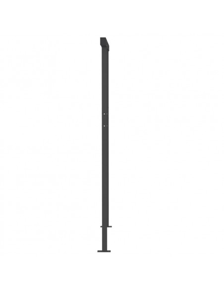 Tenda da Sole Retrattile Automatica Pali 3,5x2,5m Blu e Bianca