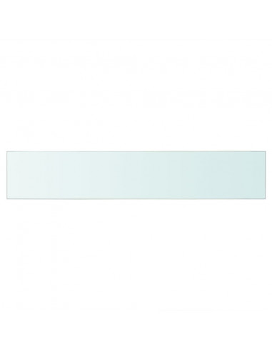 Mensola in Vetro Trasparente 70x12 cm