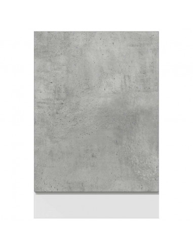 Pannello Lavastoviglie Grigio Cemento 45x3x67 cm