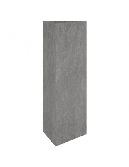 Fioriera da Giardino 30x26x75 cm in Acciaio Corten