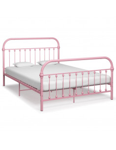 Giroletto Rosa in Metallo 140x200 cm 2