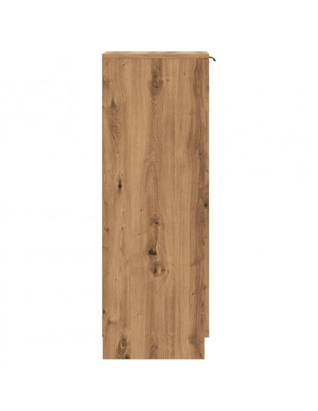 Scarpiera Rovere Artigianale 29,5x35x100,5 cm in Truciolato