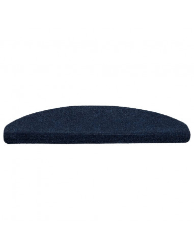 Tappetini Scale Adesivi 5 pz 65x21x4 cm Blu Marino Agugliati