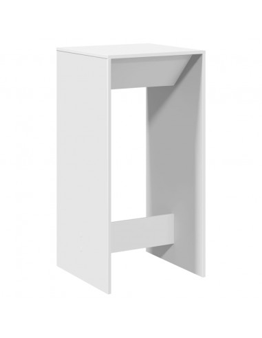 Tavolo da Bar Bianco 51x50x103,5 cm in Truciolato