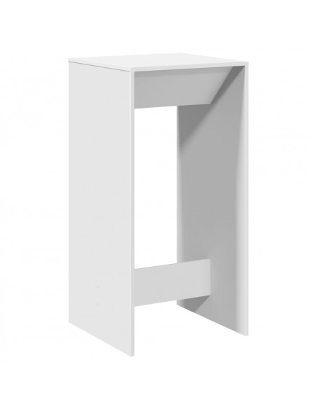 Tavolo da Bar Bianco 51x50x103,5 cm in Truciolato