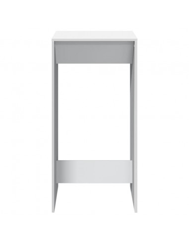 Tavolo da Bar Bianco 51x50x103,5 cm in Truciolato