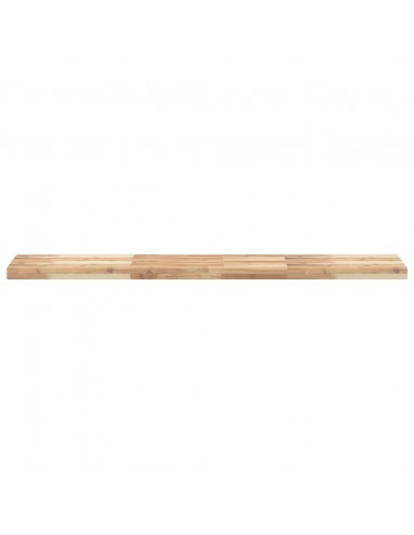 Mensole da Parete 2 pz 160x30x4 cm Legno Acacia Non Trattato