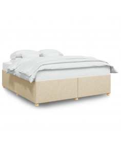 Giroletto senza Materasso Crema 200x200 cm in Tessuto 2