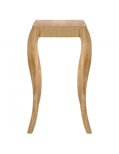 Tavolo Consolle in Legno Massello di Mango 118x38x76 cm