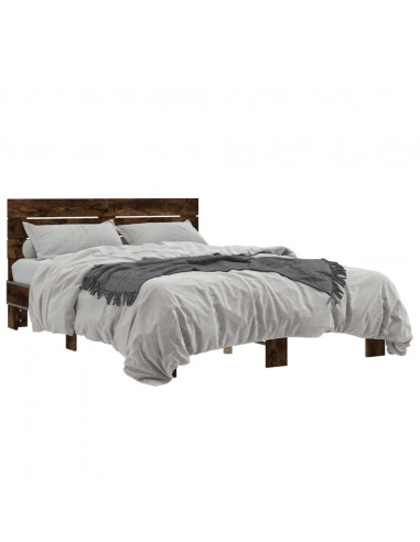 Giroletto Rovere Fumo 120x200 cm in Legno Multistrato Metallo