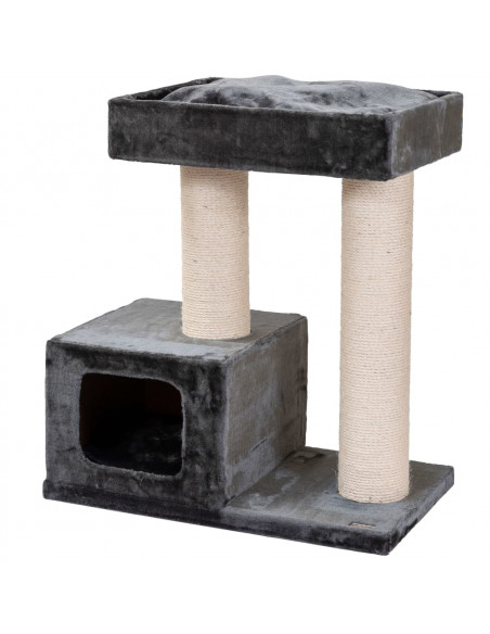 Quapas! Albero Tiragraffi Bandit Grigio Scuro 76x45x82 cm