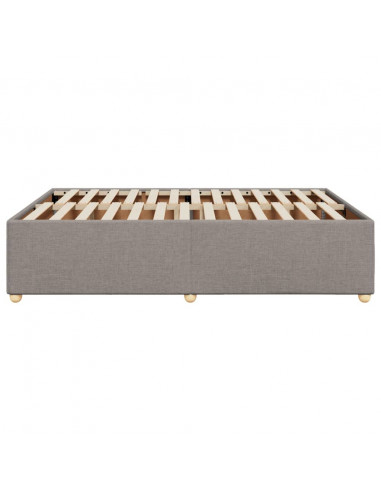 Giroletto senza Materasso Tortora 140x200 cm in Tessuto