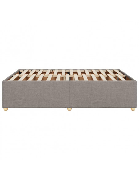 Giroletto senza Materasso Tortora 140x200 cm in Tessuto