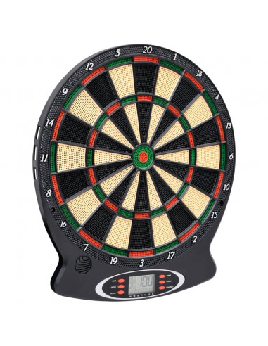 Bersaglio per Freccette Elettronico Nero in Polipropilene