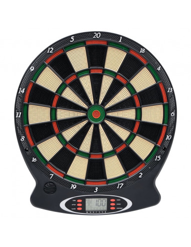 Bersaglio per Freccette Elettronico Nero in Polipropilene