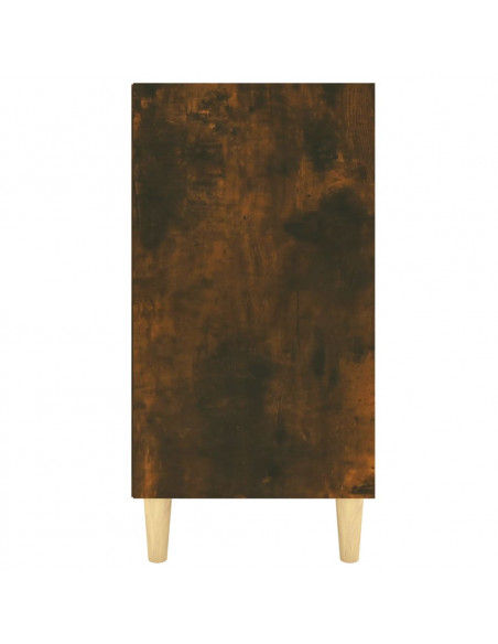 Credenza Rovere Fumo 103,5x35x70 cm in Legno Multistrato